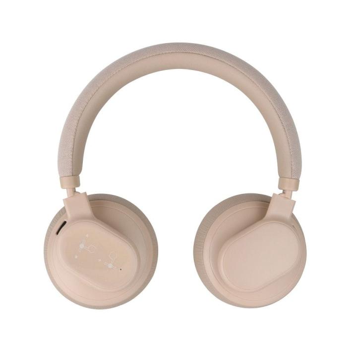 FORCELL F-AUDIO słuchawki bezprzewodowe nagłowne ANC Touch Beat różowe