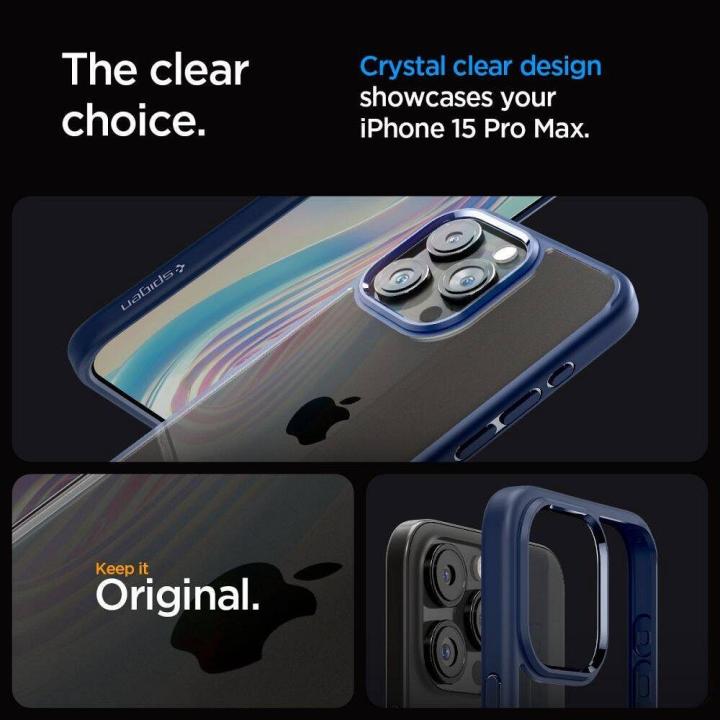 Futerał SPIGEN Ultra Hybrid do IPHONE 16 Pro Max navy blue