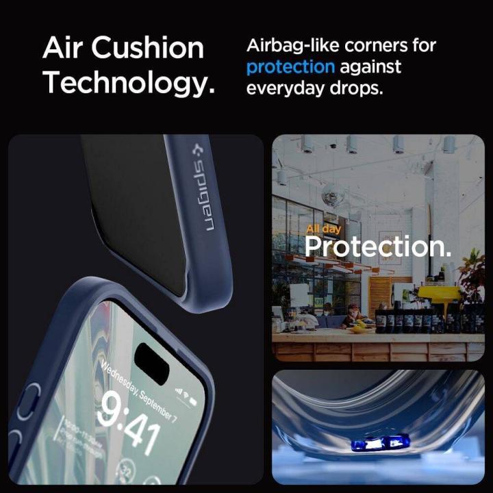 Futerał SPIGEN Ultra Hybrid do IPHONE 16 Pro Max navy blue