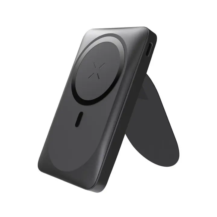 FORCELL F-ENERGY F10K2 MagStand powerbank kompatybilny z MagSafe PD QC3.0 5A 20W 10 000 mAh czarny