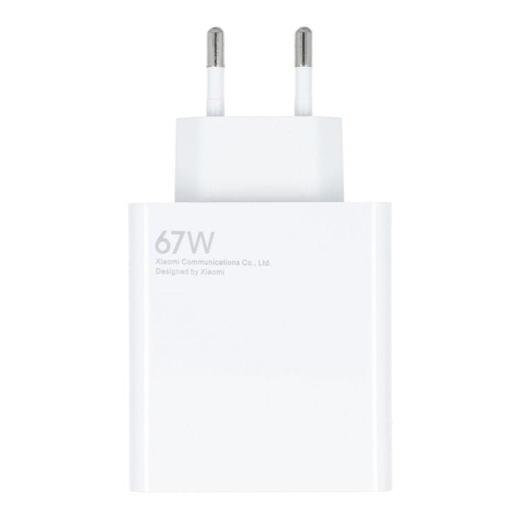 XIAOMI oryginalna ładowarka sieciowa USB A QC3.0 3A 67W MDY-12-EH biała bulk