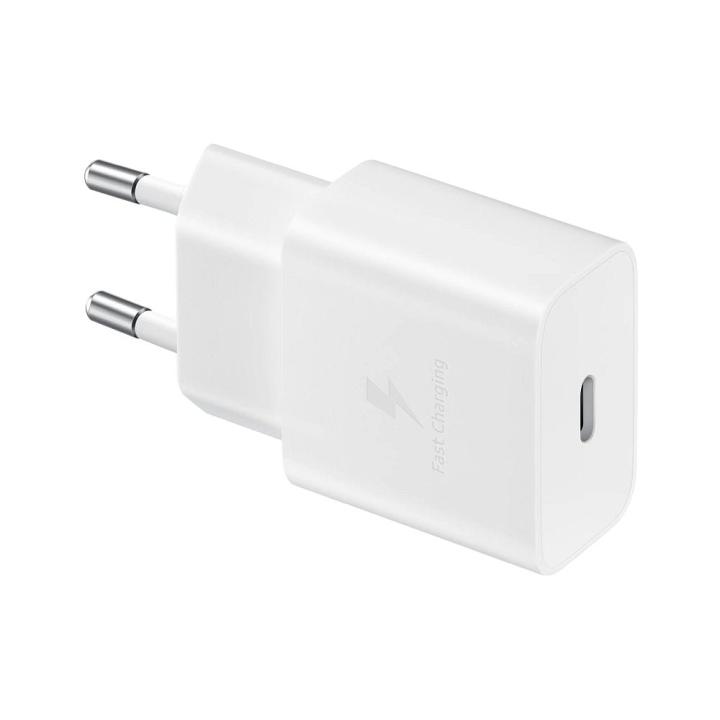 SAMSUNG oryginalna ładowarka sieciowa Typ C PD 3A 15W EP-T1510NWEGEU biała blister