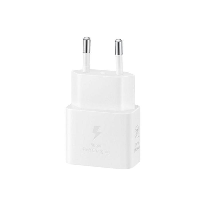 SAMSUNG oryginalna ładowarka sieciowa Typ C PD 3A 25W GaN EP-T2510NWEGEU biała blister