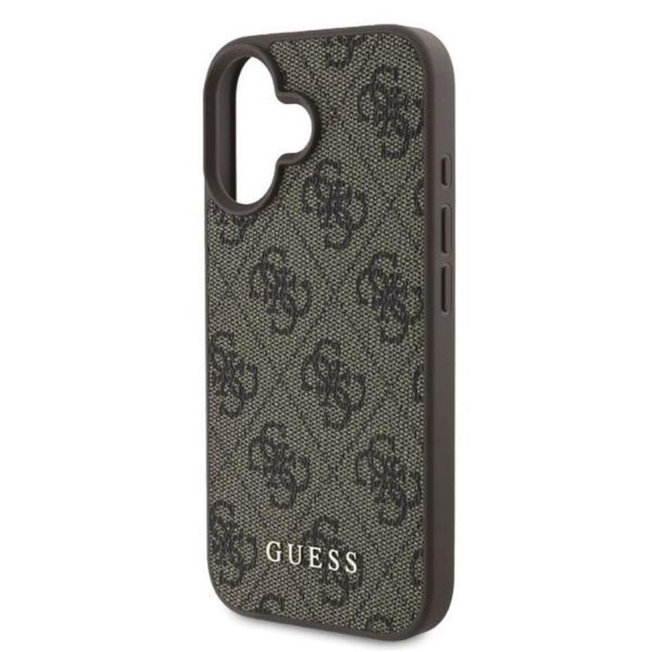 GUESS futerał do IPHONE 16 GUHCP16SG4GFBR (PU 4G Classic) brązowy