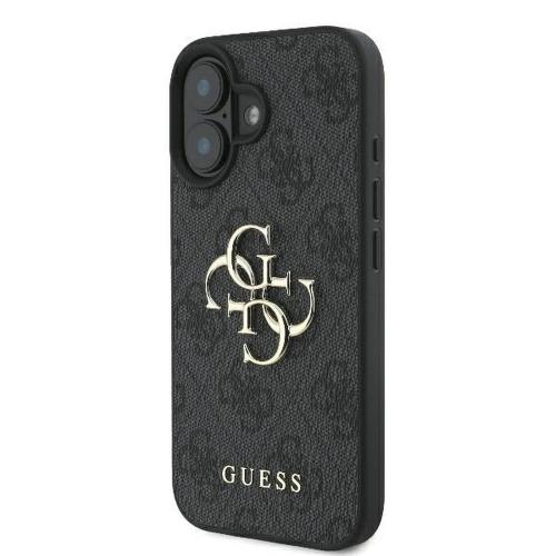 GUESS futerał do IPHONE 16 GUHCP16S4GMGGR (4G PU Big Logo) czarny