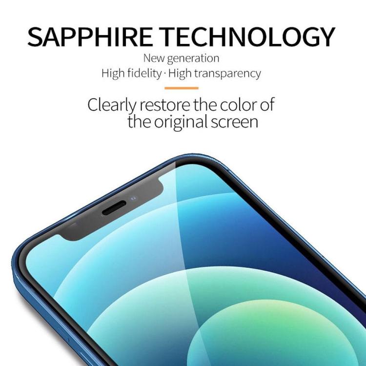 Szkło hartowane X-ONE Sapphire Glass Extra Hard - do iPhone 15 Plus/16 Plus