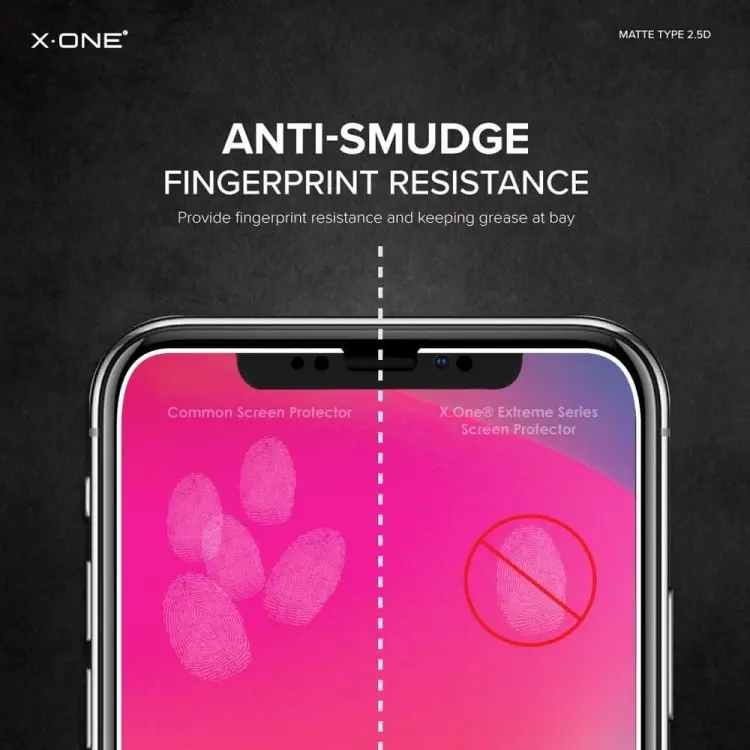 Szkło hartowane X-ONE Full Cover Extra Strong Crystal Clear - do iPhone 15/16 Plus (full glue) czarny