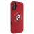 KARL LAGERFELD futerał do IPHONE 16 Plus kompatybilny z MagSafe KLHMP16MSCMKCRHR (Silicone KC Body Ring) czerwony