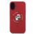KARL LAGERFELD futerał do IPHONE 16 Plus kompatybilny z MagSafe KLHMP16MSCMKCRHR (Silicone KC Body Ring) czerwony