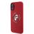 KARL LAGERFELD futerał do IPHONE 16 Plus kompatybilny z MagSafe KLHMP16MSCMKCRHR (Silicone KC Body Ring) czerwony