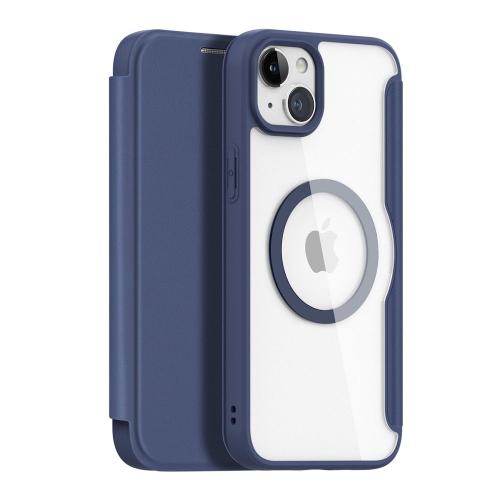 DUX DUCIS kabura SKIN X PRO kompatybilna z MagSafe do IPHONE 15 Plus niebieska