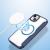 DUX DUCIS kabura SKIN X PRO kompatybilna z MagSafe do IPHONE 15 Plus niebieska