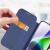 DUX DUCIS kabura SKIN X PRO kompatybilna z MagSafe do IPHONE 15 Plus niebieska