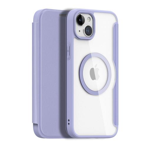 DUX DUCIS kabura SKIN X PRO kompatybilna z MagSafe do IPHONE 15 Plus fioletowa