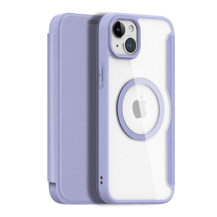 DUX DUCIS kabura SKIN X PRO kompatybilna z MagSafe do IPHONE 15 Plus fioletowa