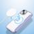 DUX DUCIS kabura SKIN X PRO kompatybilna z MagSafe do IPHONE 15 Plus fioletowa
