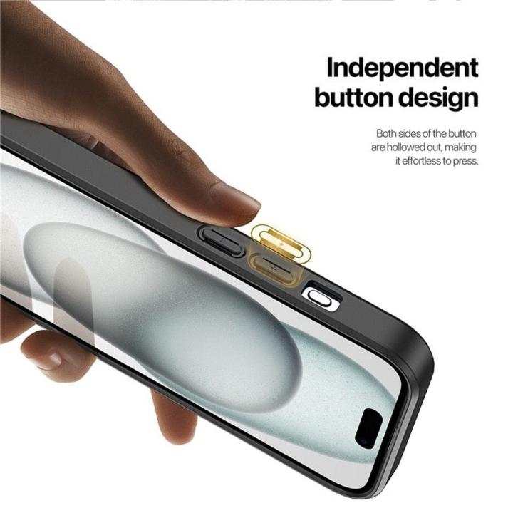 DUX DUCIS futerał RAFI II MAG z podstawką kompatybilny z MagSafe do IPHONE 15 Plus czarny