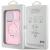 GUESS futerał do IPHONE 15 Pro kompatybilny z MagSafe GUHMP15LHRSGSP (Glitter Script Logo Ring stand) różowy