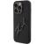 KARL LAGERFELD futerał do IPHONE 15 Pro KLHCP15LSKSBMCK (Silicone Karl Script Logo) czarny