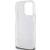 GUESS futerał do IPHONE 15 Pro kompatybilny z MagSafe GUHMP15LHGCUSTGW (IML GCUBE) brązowy
