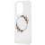 GUESS futerał do IPHONE 15 Pro kompatybilny z MagSafe GUHMP15LHFWFCT (Flowers Wreath) transparentny