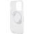 GUESS futerał do IPHONE 15 Pro kompatybilny z MagSafe GUHMP15LHFWFCT (Flowers Wreath) transparentny
