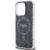 GUESS futerał do IPHONE 15 Pro Max kompatybilny z MagSafe GUHMP15XHGCUSTGK (IML GCUBE) czarny
