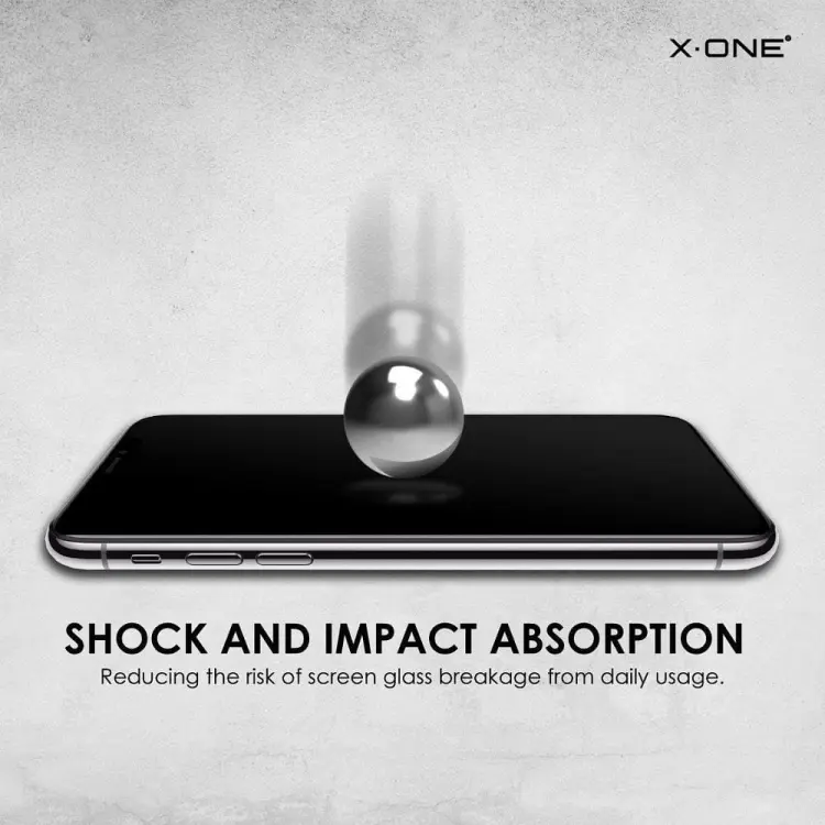 Protektor LCD X-ONE Extreme Shock Eliminator 4th gen. Matowe - do iPhone 15 Pro