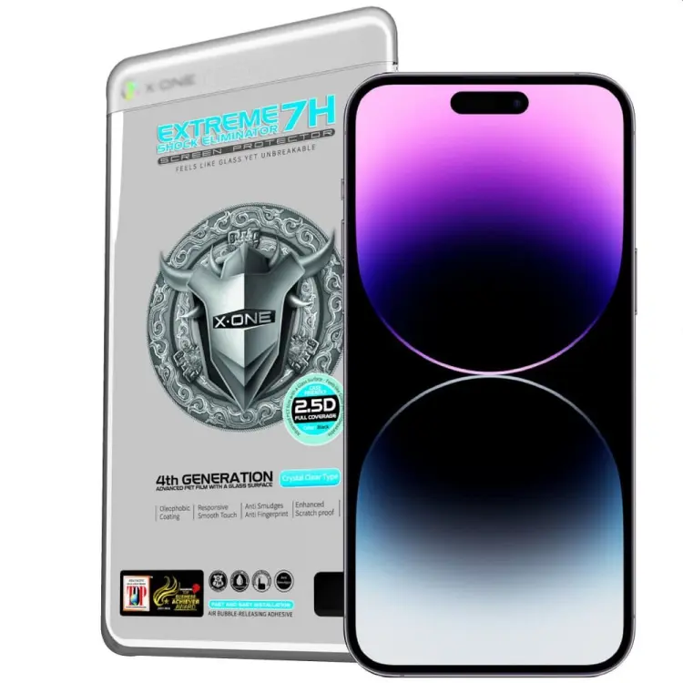Protektor LCD X-ONE Extreme Shock Eliminator 4th gen. - do iPhone 14 Pro Max/15 Plus
