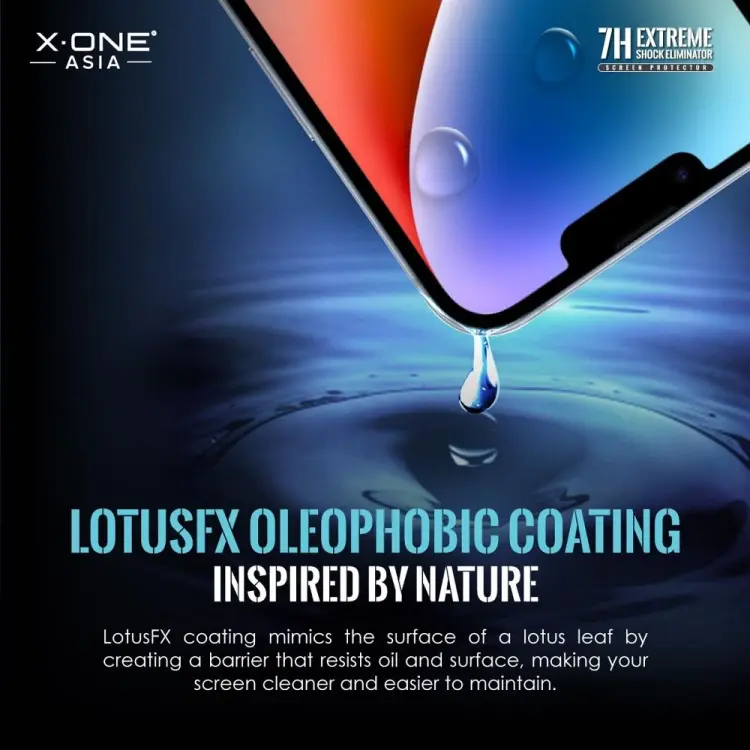 Protektor LCD X-ONE Extreme Shock Eliminator 4th gen. - do iPhone 14 Pro Max/15 Plus