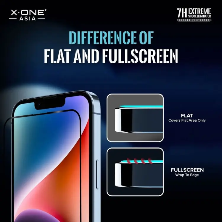 Protektor LCD X-ONE Extreme Shock Eliminator 4th gen. - do iPhone 14 Pro Max/15 Plus