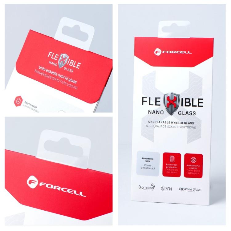 Forcell Flexible Nano Glass - szkło hybrydowe do iPhone 14 Pro