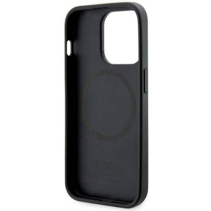 GUESS futerał do IPHONE 14 Pro GUHMP14LHGCFSEK (MAG GCUBE) czarny