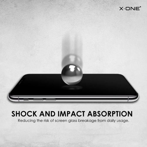 Szkło hartowane X-ONE Full Cover Extra Strong Matowe - do iPhone 14 Pro (full glue) czarny