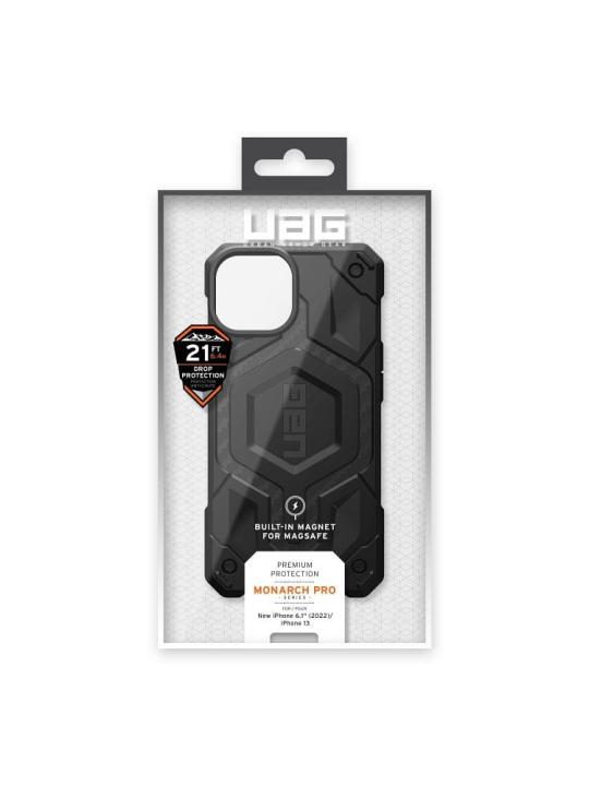 Futerał ( UAG ) Urban Armor Gear Monarch do IPHONE 14 PLUS kompatybilna z MagSafe carbon fiber