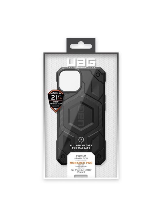Futerał ( UAG ) Urban Armor Gear Monarch do IPHONE 14 PLUS kompatybilna z MagSafe carbon fiber