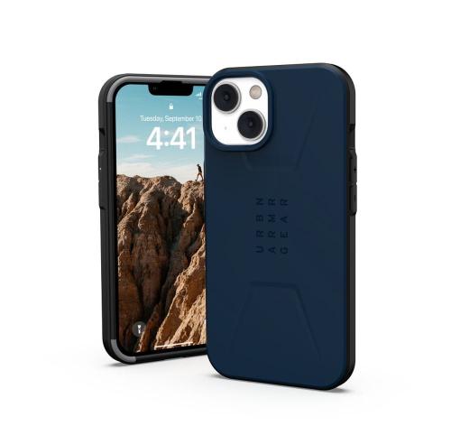 Futerał ( UAG ) Urban Armor Gear Civilian do IPHONE 14 PLUS kompatybilna z MagSafe navy