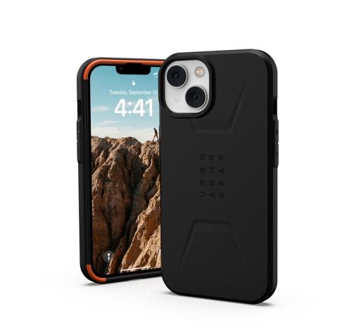 Futerał ( UAG ) Urban Armor Gear Civilian kompatybilna z MagSafe do IPHONE 14 PLUS black