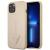 GUESS futerał do IPHONE 13 / 14 / 15 GUHCP14SPSATLE (SaffianoTriangle Logo) beżowy