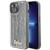 GUESS futerał do IPHONE 13 / 14 / 15 GUHCP15SPSFDGSS (Sequin Script Metal) srebrny