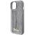 GUESS futerał do IPHONE 13 / 14 / 15 GUHCP15SPSFDGSS (Sequin Script Metal) srebrny