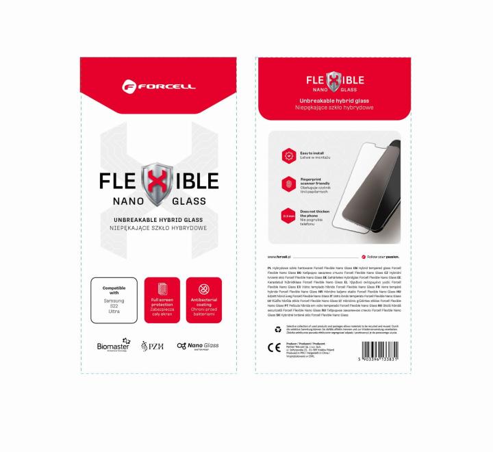 Forcell Flexible Nano Glass - szkło hybrydowe do iPhone 12 Pro Max