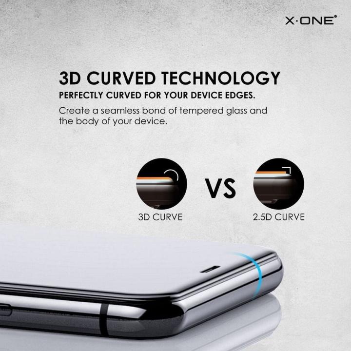 Szkło hartowane X-ONE Full Cover Extra Strong Matowe - do iPhone 12 mini (full glue) czarny