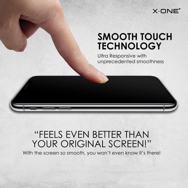Szkło hartowane X-ONE Full Cover Extra Strong Matowe - do iPhone 12 mini (full glue) czarny