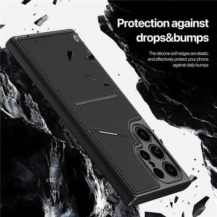 DUX DUCIS futerał RAFI II MAG z podstawką kompatybilny z MagSafe do SAMSUNG S24 Ultra czarny