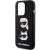 KARL LAGERFELD futerał do IPHONE 15 Pro KLHCP15LSDHKCNK (Silicone KC) czarny