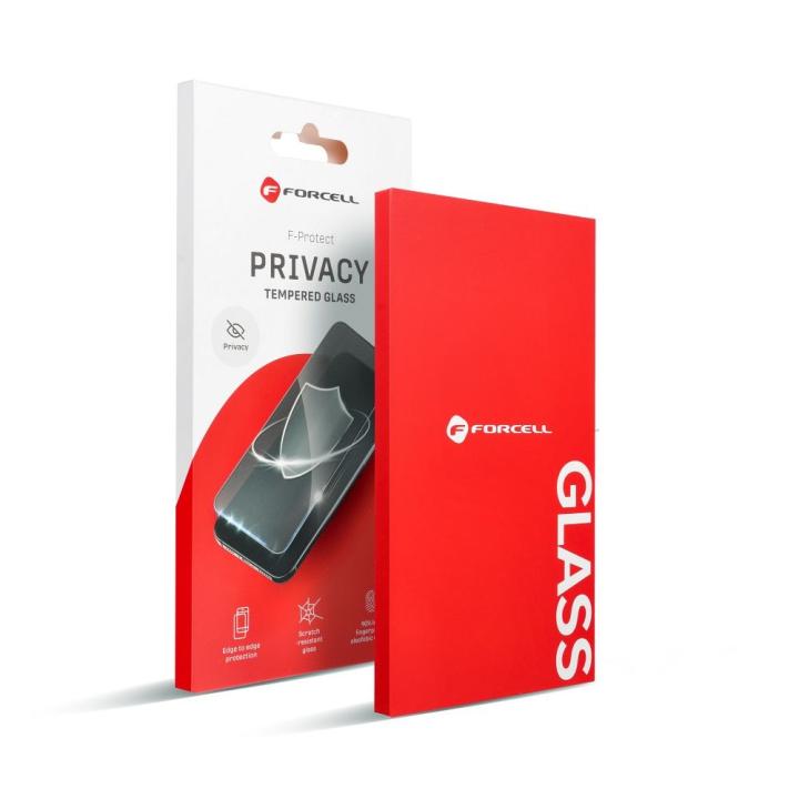 Szkło Hartowane Forcell Privacy Glass - do Iphone X / XS / 11 Pro czarny