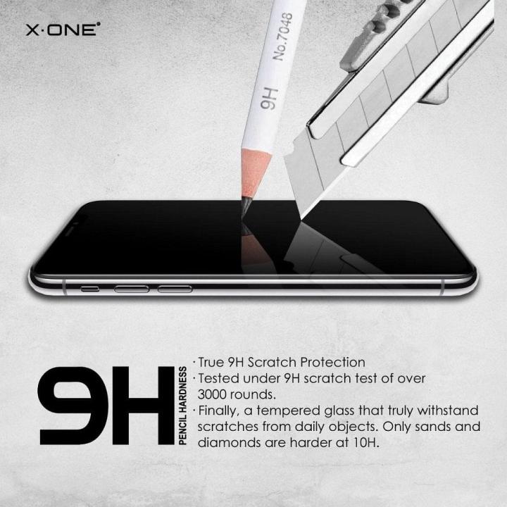 Szkło hartowane X-ONE Full Cover Extra Strong Matowe - do iPhone 11 Pro (full glue) czarny