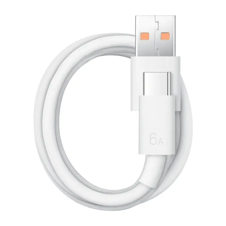 HUAWEI oryginalny kabel USB A do Typ C 6A 66W LX04072043 1 m biały bulk