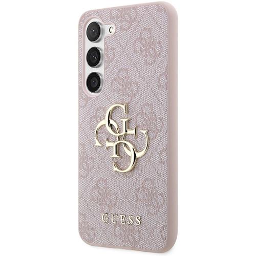GUESS futerał do SAMSUNG A35 GUHCSA354GMGPI (4G Big Metal Logo) różowy